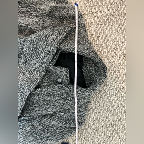 SEARS Vintage heavy Wool coat with scarf M/L - Picture 13 of 13